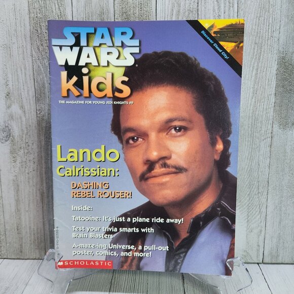 Star Wars Kids: Magazine Jedi Knights #9 - Lando Calrissian Dashing Rebel Rouser - Picture 1 of 4